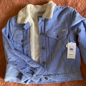 RVCA Roy Sherpa Cord Jacket